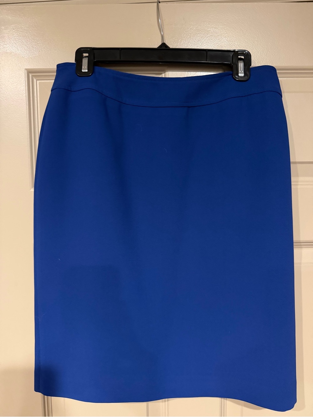 Calvin Klein Royal Blue Midi Pencil Skirt